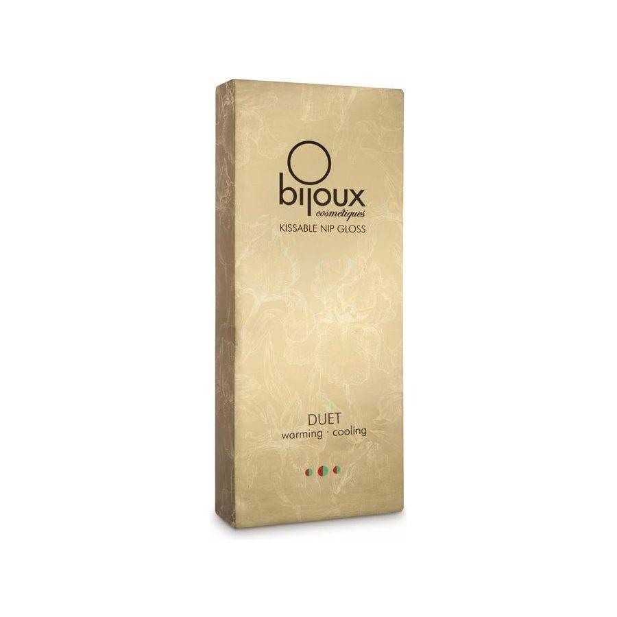 Bijoux Indiscrets Cooling & Warming Nipple Gloss - Sensual Pleasure Enhancer for Both Men and Women - Duo Pack (2x13ml) - Intensify Your Sensations and Ignite Passion - Transparent - Adult Naughty Store