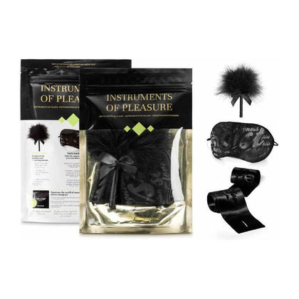 Bijoux Indiscrets Instruments of Pleasure Green Fetish Kit - Sensual Bondage Play Set for Couples - Model XJ-200 - Unisex - Explore Intense Pleasure in Style and Luxury - Vibrant Green - Adult Naughty Store