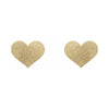 Indulgence by Bijoux Indiscrets Flash Heart Nipple Pasties - Sensual Adornment for Alluring Seduction - Women's Intimate Pleasure - Reusable - Red - Adult Naughty Store