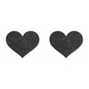 Indulgence by Bijoux Indiscrets Flash Heart Nipple Pasties - Sensual Adornment for Alluring Seduction - Women's Intimate Pleasure - Reusable - Red - Adult Naughty Store