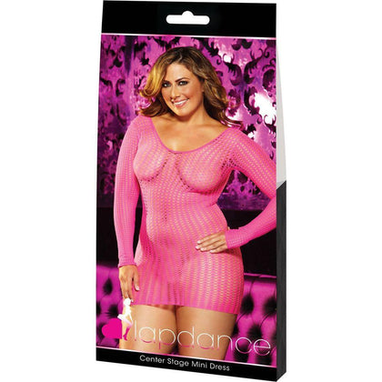 Introducing the Sensual Pleasures Center Stage Mini Dress - The Ultimate Fencenet Lingerie for Seductive Nights - Adult Naughty Store
