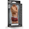 Male Power Panel Short - Men's Black Boxer Briefs for Enhanced Pleasure (Model MP-PS001) - Adult Naughty Store