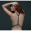 Colette Noir Mila Harness - Triple Strap Chest and Torso Harness for Women - Sensual Black - Adult Naughty Store