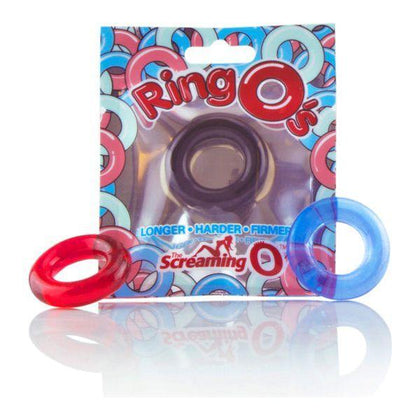 RingO Black Super-Stretchy Cock Ring for Enhanced Pleasure - Men's Sex Toy - Adult Naughty Store