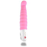 Fun Factory Patchy Paul G-Spot Vibrator - Curved Silicone Pleasure Toy for Women - Model PP-5001 - Deep Purple - Adult Naughty Store