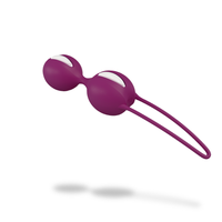 Fun Factory Smartballs Duo Kegel Balls - Advanced Pelvic Floor Training Device for Women - Pleasure Enhancer - Black - Adult Naughty Store