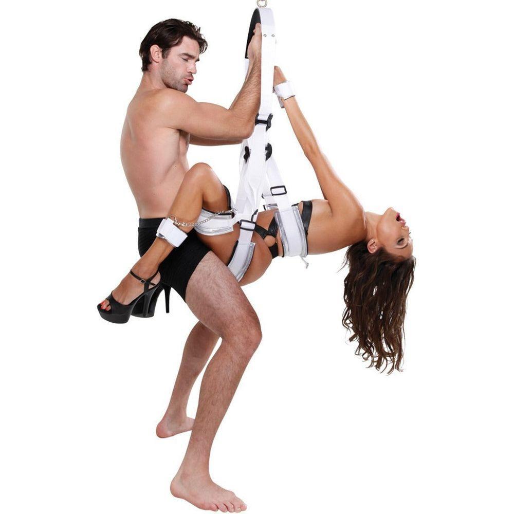 Fetish Fantasy Series Bondage Swing - White