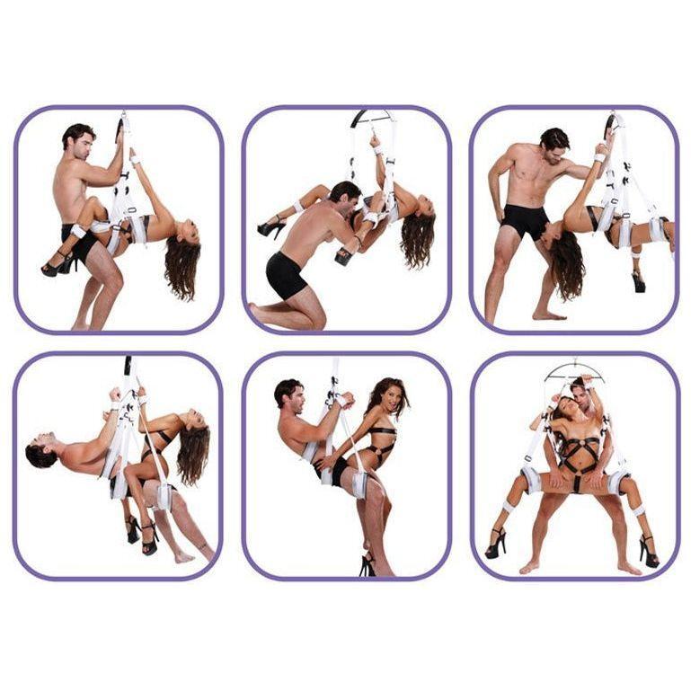 Fetish Fantasy Series Bondage Swing - White