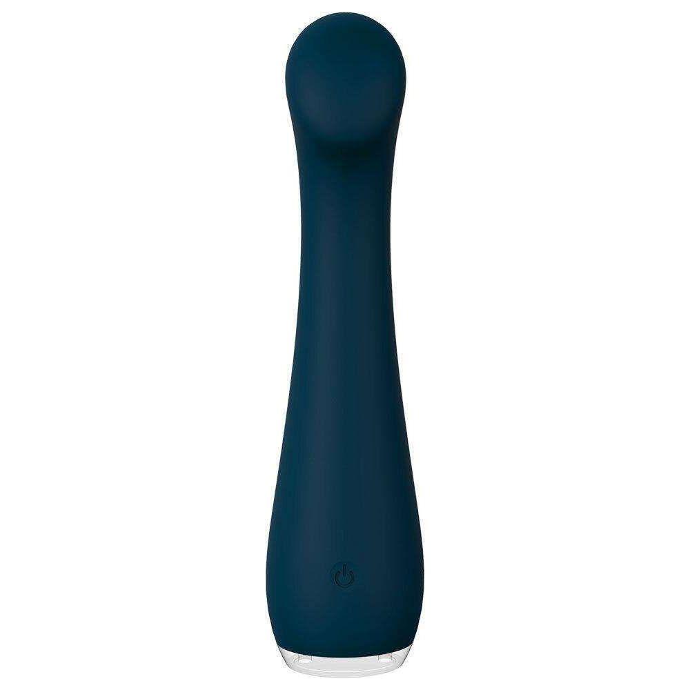 Introducing the Exquisite Pleasure Lila G-Spot Massager - Model LS-9, for Women, Intense G-Spot Stimulation, Silky Silicone, Waterproof, USB Rechargeable - Seductive Rose - Adult Naughty Store