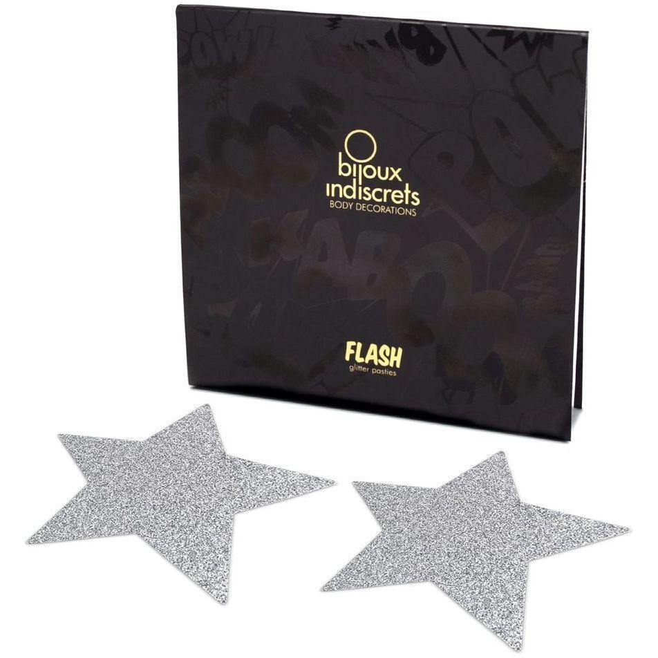 BIJOUX INDISCRETS FLASH STAR NIPPLE PASTIES - Adult Naughty Store