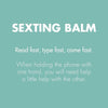 Bijoux Indiscrets Clitherapy Balm - Sexting Balm for Intense Clitoral Stimulation - Model X1 - Female - Delightful Pleasure Enhancer - Seductive Black - Adult Naughty Store
