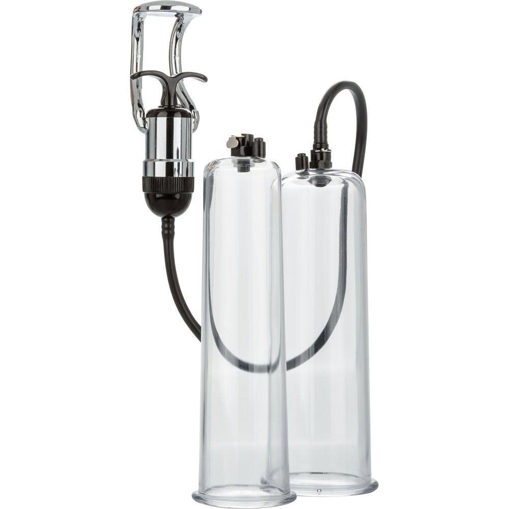 Calextics Optimum Series Maximum Results Penis Pump Set - Powerful Girth and Length Enhancement for Men - Model XYZ123 - Intense Pleasure for Intimate Moments - Black - Adult Naughty Store