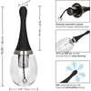 Introducing the CalExtics Executive Rechargeable Auto Douche - The Ultimate Deep Cleansing System for Intimate Hygiene and Pleasure - Adult Naughty Store