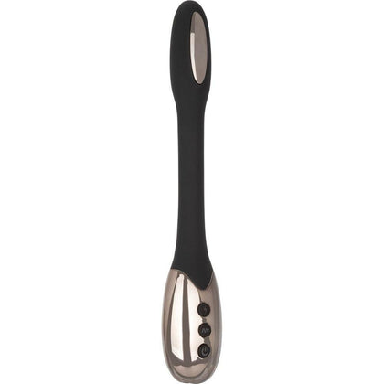 Calextics Volt Electro-Spark Flex Wand Vibrator - Model VEW-001 - Unisex Pleasure Toy for Electrifying Stimulation - Sleek Black - Adult Naughty Store