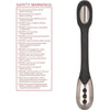 Volt Electro-Charge Wand Vibrator by Calextics - Powerful Electro-Stimulation Massager for Intense Pleasure - Model VEW-500 - Unisex - Full-Body Stimulation - Sleek Black - Adult Naughty Store