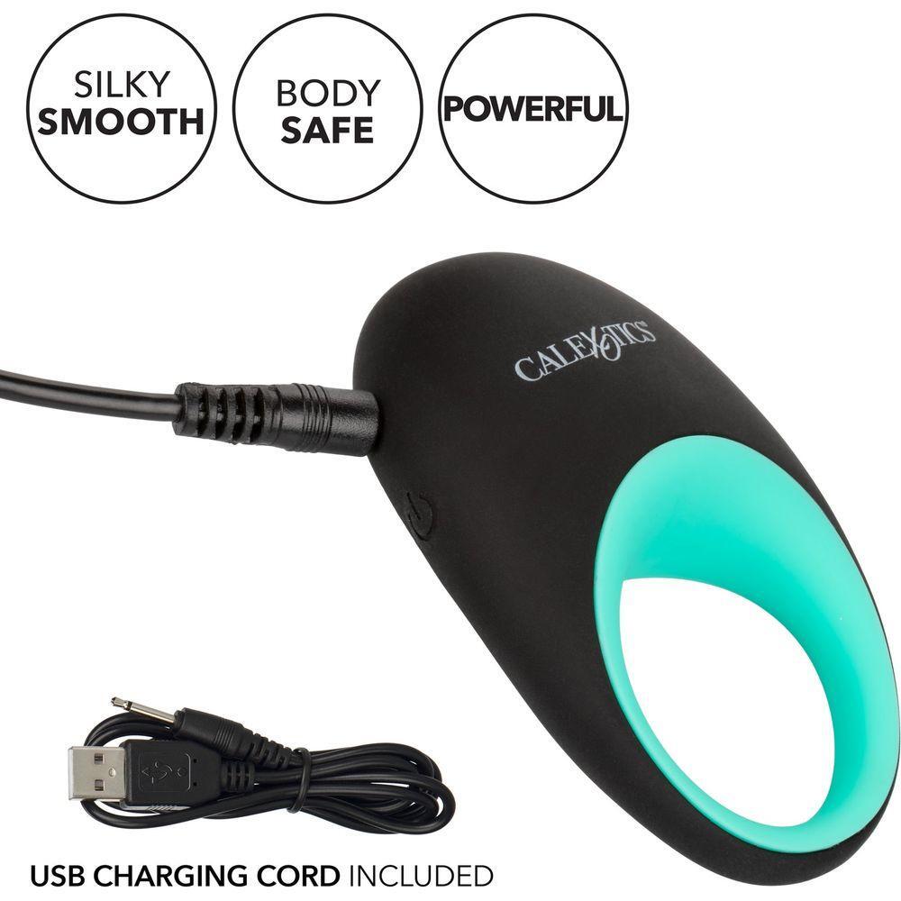 Calexotics Link Up Pinnacle Male Cock Ring - Powerful Dual Stimulating Ring for Intense Pleasure and Deeper Connections - Model LUP-1001 - Designed for Men - Enhances Pleasure in the Most Sen - Adult Naughty Store