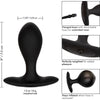 Calextics Weighted Silicone Inflatable Butt Plug - Model WSBP-1001 - Unisex Anal Pleasure - Black - Adult Naughty Store