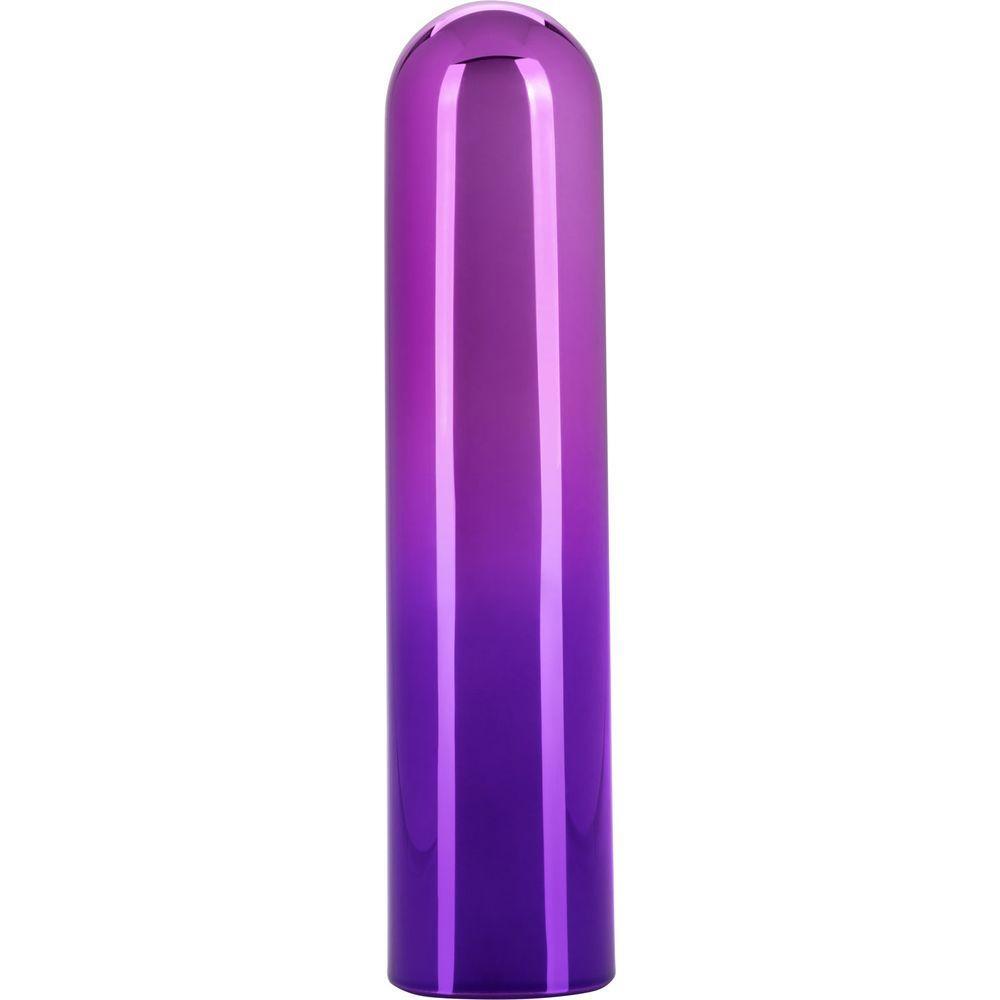 Introducing the Calextics Glam Vibe G-Spot Vibrator - The Ultimate Pleasure Powerhouse in Metallic Ombré - Adult Naughty Store