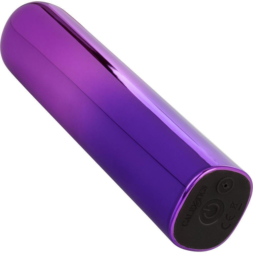 Introducing the Calextics Glam Vibe G-Spot Vibrator - The Ultimate Pleasure Powerhouse in Metallic Ombré - Adult Naughty Store