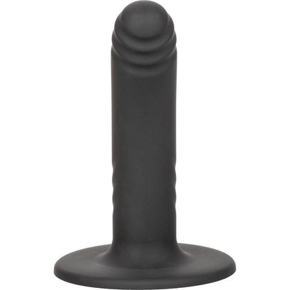 CalExtics Boundless Ridged Black Silicone Dildo - Intense Pleasure for All Genders - Adult Naughty Store