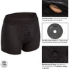 CalExtics Boundless Boxer Brief Dildo Harness - Model BHB-5000 - Unisex - Pleasure for Anywhere - Black - Adult Naughty Store