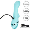 CalExtics Rabbit California Dreaming Catalina Climaxer Vibrator - Intense Pleasure for Women - Dual Stimulation - 10 Vibration Functions - 3 Rotation Speeds - Waterproof - Teal - Adult Naughty Store