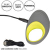 Calexotics Link Up Edge Male Cock Ring - Powerful Vibrating Dual Stimulator for Enhanced Pleasure and Intimate Connection - Model XJ-9000 - For Men - Intense Pleasure for Him and Her - Teasin - Adult Naughty Store