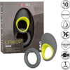 Calexotics Link Up Edge Male Cock Ring - Powerful Vibrating Dual Stimulator for Enhanced Pleasure and Intimate Connection - Model XJ-9000 - For Men - Intense Pleasure for Him and Her - Teasin - Adult Naughty Store