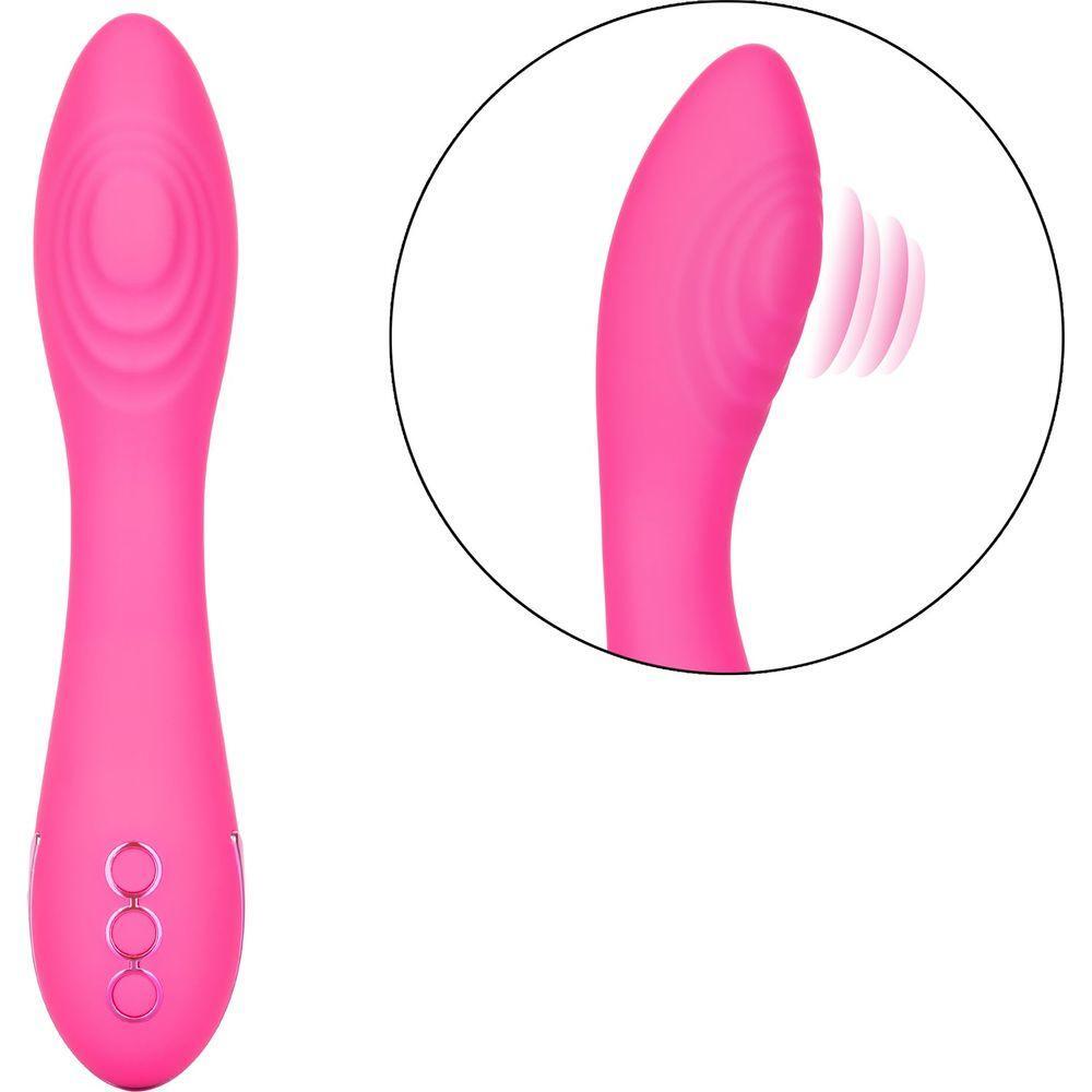 CalExtics California Dreaming Surf City Centerfold G-Spot Vibrator - Intense Pleasure for Women - Deep Thumping Sensations - Model CDS-2001 - Turquoise - Adult Naughty Store