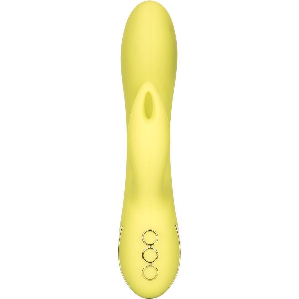 CalExtics Rabbit California Dreaming Venice Vixen Vibrator - Dual Action Massager for Women - Model VV-10 - Intense Pleasure for Clitoral and G-Spot Stimulation - Aqua Blue - Adult Naughty Store