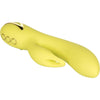 CalExtics Rabbit California Dreaming Venice Vixen Vibrator - Dual Action Massager for Women - Model VV-10 - Intense Pleasure for Clitoral and G-Spot Stimulation - Aqua Blue - Adult Naughty Store