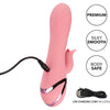 CalExtics Rabbit California Dreaming Pasadena Player Vibrator - Intense Pleasure for Her, G-Spot Stimulation, 10 Vibration Functions, 3 Rotation Speeds, Tongue-Like Teaser, Luxurious Silicone - Adult Naughty Store