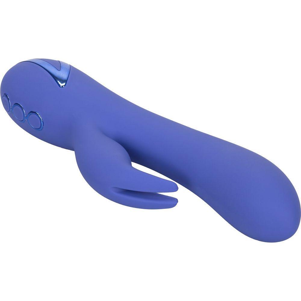 CalExtics Rabbit California Dreaming Beverly Hills Bunny Vibrator - Ultimate Pleasure for Women - Dual Stimulation - 10 Vibration Functions - 3 Shaft Rotation Functions - Waterproof - Pink - Adult Naughty Store
