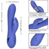 CalExtics Rabbit California Dreaming Beverly Hills Bunny Vibrator - Ultimate Pleasure for Women - Dual Stimulation - 10 Vibration Functions - 3 Shaft Rotation Functions - Waterproof - Pink - Adult Naughty Store