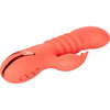 CalExtics Rabbit California Dreaming Orange County Cutie Vibrator - Multi-Function G-Spot Stimulation Toy for Women - Model CDR-OC-001 - Orange - Adult Naughty Store