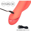 CalExtics Rabbit California Dreaming Orange County Cutie Vibrator - Multi-Function G-Spot Stimulation Toy for Women - Model CDR-OC-001 - Orange - Adult Naughty Store