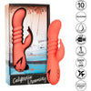 CalExtics Rabbit California Dreaming Orange County Cutie Vibrator - Multi-Function G-Spot Stimulation Toy for Women - Model CDR-OC-001 - Orange - Adult Naughty Store