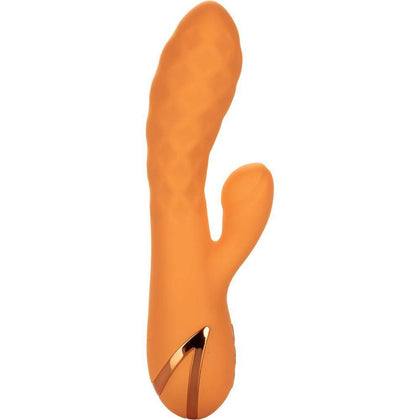 CalExtics Rabbit California Dreaming Newport Beach Babe Vibrator - Intense Pleasure for Her, Thumping Teaser, 10 Functions, 3 Speeds, Sensually Textured Shaft, Ocean Blue - Adult Naughty Store