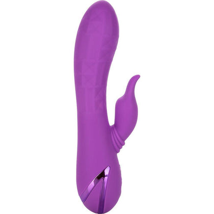 CalExtics Rabbit California Dreaming Valley Vamp Vibrator - Dual Action Pleasure Toy for Women - Swinging Teaser, Rhythmic Stimulation - 3 Speeds - Deep Purple - Adult Naughty Store