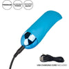 Calextics Tremble Tickle Clitoral G-Spot Vibrator - Intense Pleasure for Women - Dual Stimulation - 10 Powerful Functions - Ultra-Soft Silicone - Deep Purple - Adult Naughty Store
