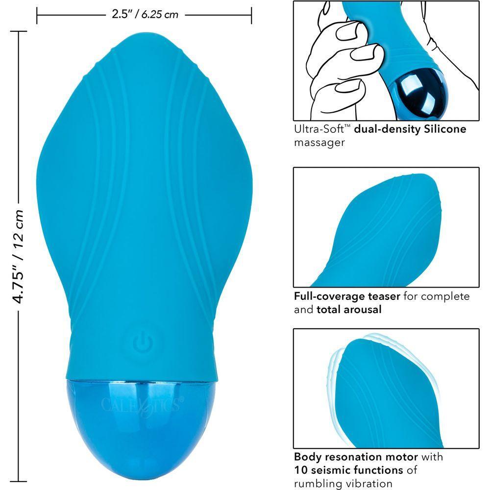 Calextics Tremble Kiss Clitoral G-Spot Vibrator - Dual Stimulation for Intense Pleasure - Model TK-1001 - Women's Vibrating Sex Toy - Pink - Adult Naughty Store
