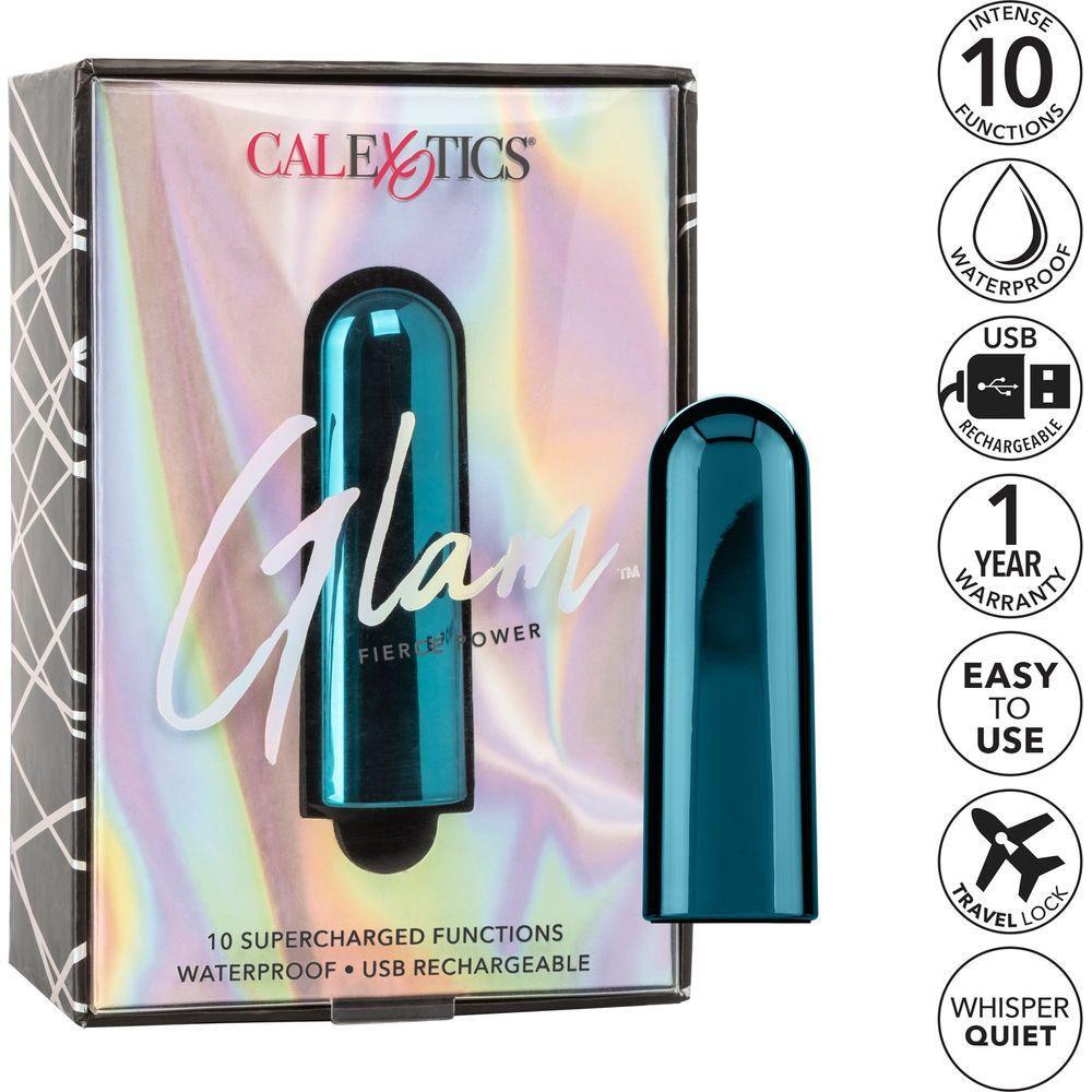 Calexotics Mini Glam Vibe G Spot Vibrator - Intense Pleasure for Women - Rose Gold - Adult Naughty Store
