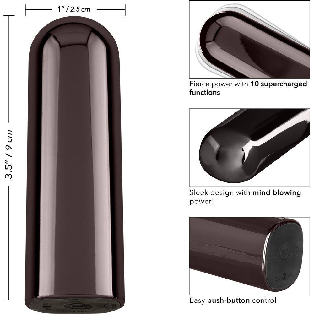 Calexotics Mini Glam Vibe G Spot Vibrator - Intense Pleasure for Women - Rose Gold - Adult Naughty Store