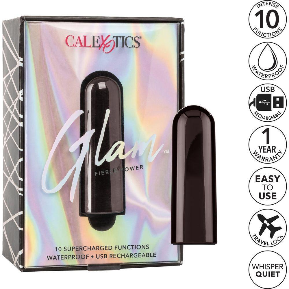 Calexotics Mini Glam Vibe G Spot Vibrator - Intense Pleasure for Women - Rose Gold - Adult Naughty Store