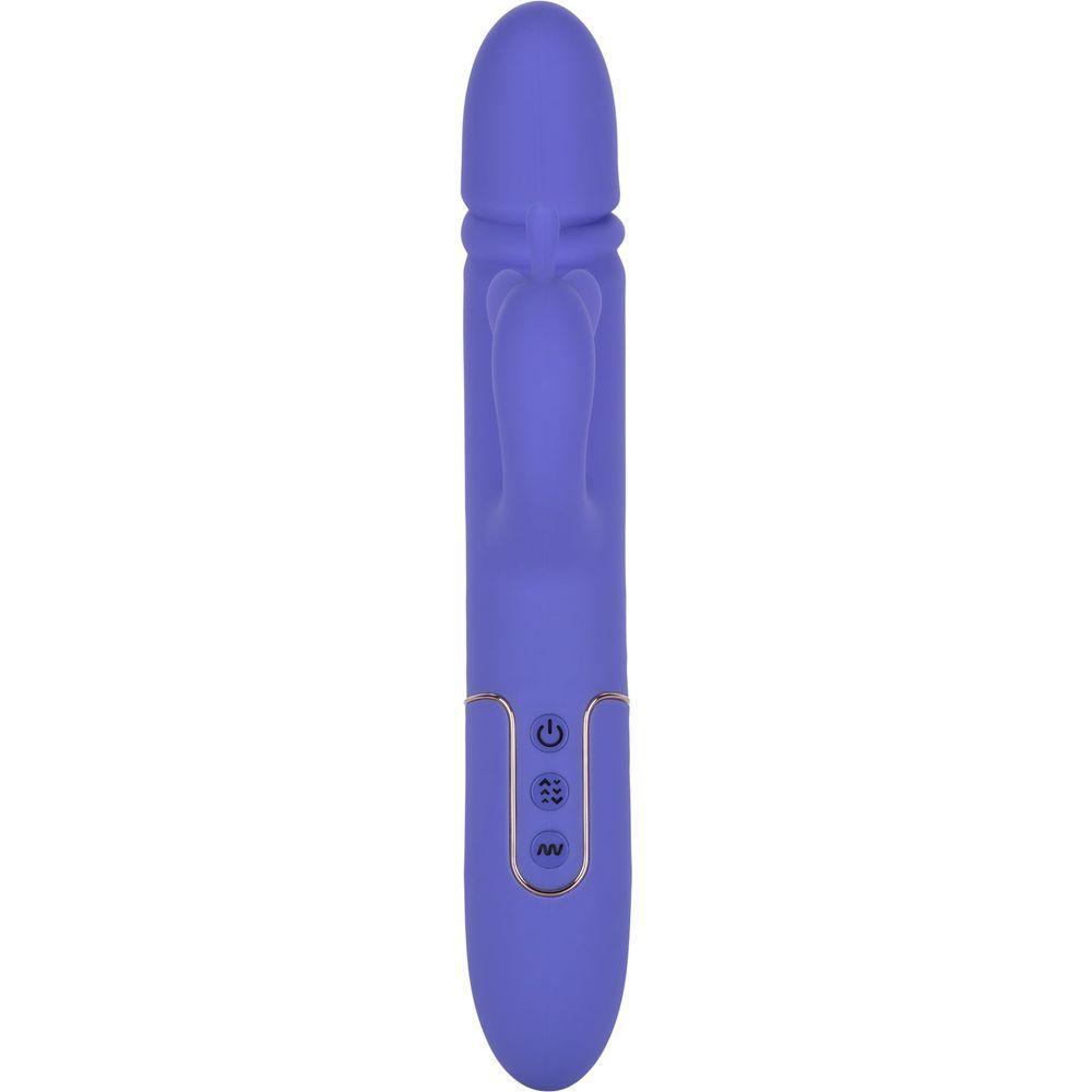 Calextics Shameless Seducer Rabbit Clitoral G-Spot Vibrator - Intense Pleasure for Her - Model X123 - Pink - Adult Naughty Store