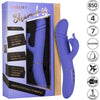 Calextics Shameless Seducer Rabbit Clitoral G-Spot Vibrator - Intense Pleasure for Her - Model X123 - Pink - Adult Naughty Store