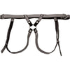 Introducing the CalExtics Her Royal Harness - The Regal Duchess Strap-On Dildo Harness in Pewter: A Luxurious Pleasure Experience for All Genders and Sensual Delights - Adult Naughty Store