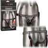 Introducing the CalExtics Her Royal Harness - The Regal Duchess Strap-On Dildo Harness in Pewter: A Luxurious Pleasure Experience for All Genders and Sensual Delights - Adult Naughty Store