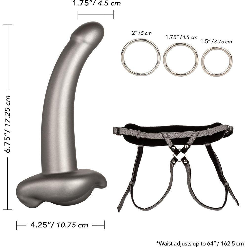 Introducing the CalExtics Her Royal Harness™: The Royal Ultra-Soft™ Set - A Sensational Strap-On Experience for Mutual Pleasure and Intimate Exploration (Model: ME2™) - Adult Naughty Store