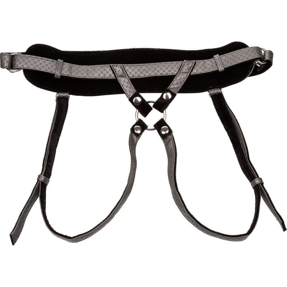 Introducing the Exquisite Pleasure Emporium: Her Royal Harness™ The Royal Vibrating Set - Regal Princess & Vibrating ME2™ Probe with Interchangeable Rings - For Mutual Stimulation - Sensual P - Adult Naughty Store